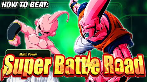 HOW TO BEAT MAJIN POWER SUPER BATTLE ROAD TEAM BUILDING GUIDE DBZ