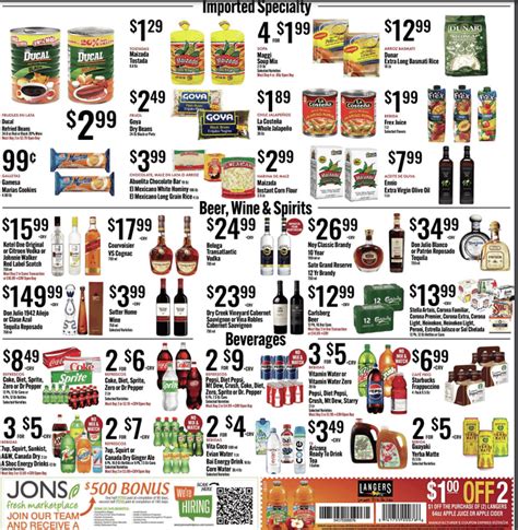 Jons Weekly Ad Jan 03 – Jan 09, 2024