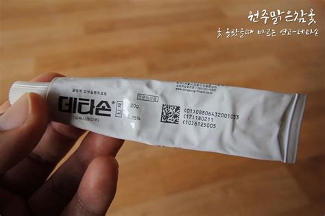 옻이 올랐을때 옻 알레르기치료법 옻독 치료법 데타손연고025 소개참옻진액옻나무옻껍질 네이버 블로그