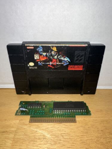 Killer Instinct Super Nintendo Entertainment System Cartridge