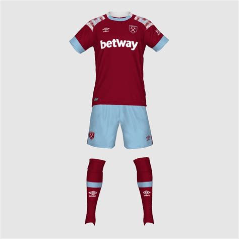 West Ham Home 22 23 PES Master Kit Creator Showcase