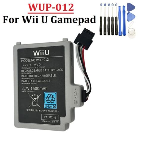 Bateria Original Para Nintendo Wii U Gamepad Controlador Sem Fio Wup012