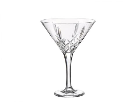 Kieliszki Do Koktajli Martini BRIXTON 280 Ml Crystal Bohemia Ajmara Pl