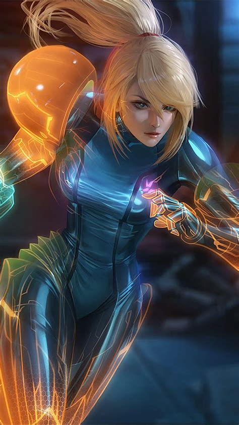 Samus Aran Zero Suit Wallpaper