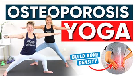 Osteoporosis Yoga Video To Build Bone Density Follow Along 15 Min