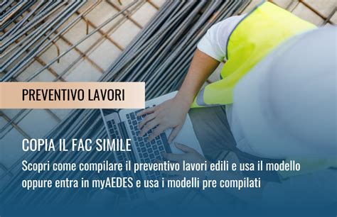 Fac Simile Preventivo Lavori Edili Word Software