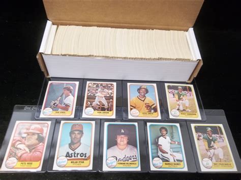 Lot Detail 1981 Fleer Baseball Complete Set Of 660