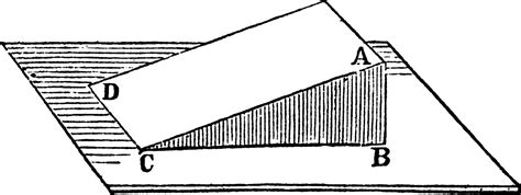 sloping position vintage illustration  vector art  vecteezy