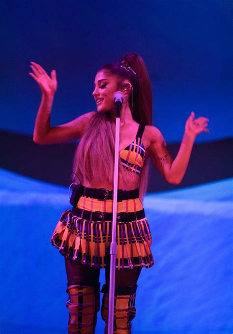 Ariana Grande Performs Live At The Sweetener World Tour In London