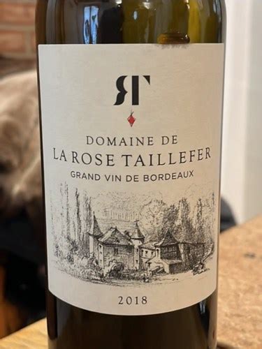 Domaine De La Rose Taillefer Bordeaux Vivino Us