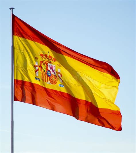 Spanish flag stock image. Image of nation, mediterranean - 11551833