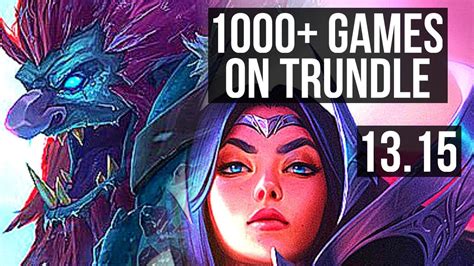 Trundle Vs Irelia Top 5 0 0 1000 Games 1 2m Mastery Euw Master