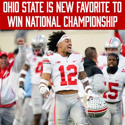 Ohio State Becomes National Title Favorite For First Time