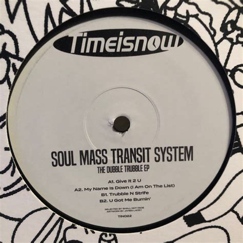 Soul Mass Transit System The Dubble Trubble Ep 2021 Vinyl Discogs