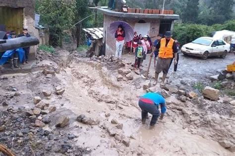 Lluvias Intensas Provocan Huaico Que Afecta A 20 Viviendas En Pomabamba Noticias Agencia