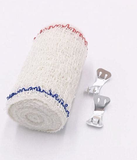 Custom Size Manufacturer Medical Cotton Spandex Elastic Crepe Bandage