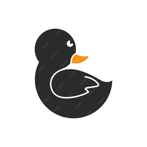 Premium Vector Duck Logo Vector Ilustration Icon Flat Design Template