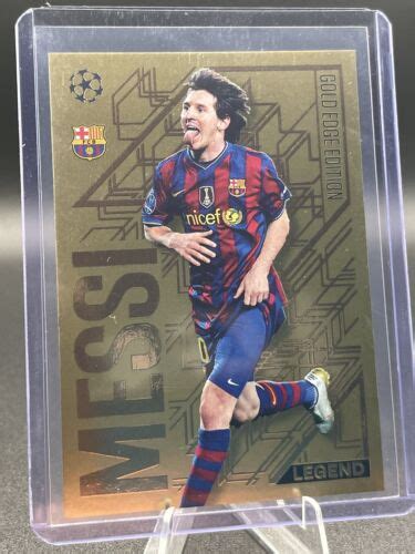 Gold Edge Edition Lionel Messi Match Attax Barcelona