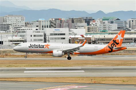 ジェットスター・ジャパン Airbus A321neo Ja26lr 福岡空港 航空フォト By いちろくさん 撮影2023年01月26日