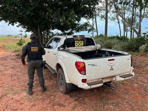 DOF recupera caminhonete roubada no Paraná no início do mês Dourados