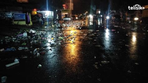 HUT Kota Kendari Diwarnai Sampah Berserakan Di Jalan Telisik Id