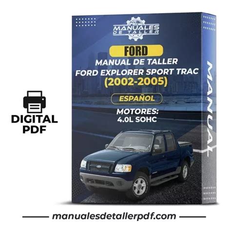 Manual De Taller Ford Explorer Sport Trac 2002 2005 MercadoLibre