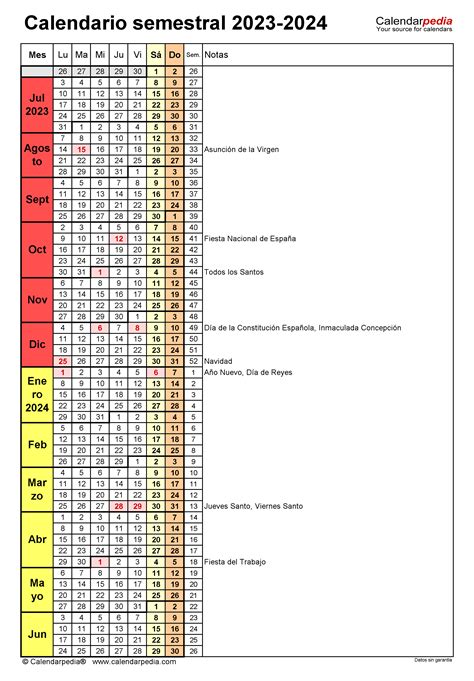 Calendario En Excel Y Berta Celinka