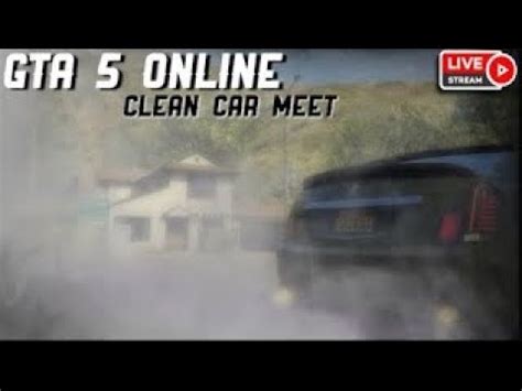 Next Gen Ps Gta Online Car Meet Slideshow Drags Cutting Up Chill