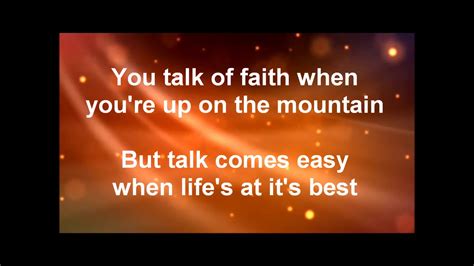 God On The Mountain Accompaniment Worship Lyrics Karaoke Youtube