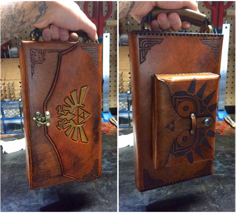 Leather Nintendo Switch Case - Leather Zelda themed Nintendo Switch ...