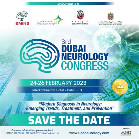 Rd Dubai Neurology Congress Integrated Approach Through Challenge