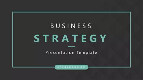 Business Strategy Powerpoint Template Ppt