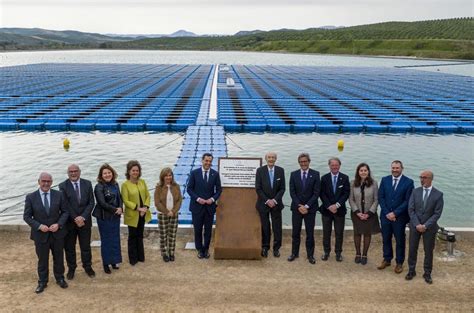 Castillo De Canena Inaugura La Mayor Planta Fotovoltaica Flotante De