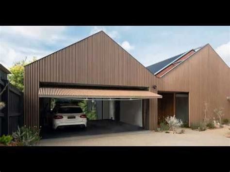 Tilt Lift Garage Door With Timber Look Aluminium Battens Artofit