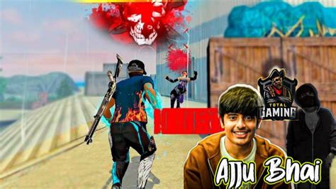 Total Gaming Ajjubhai Song Free Fire Montage 🥵📲 Free Fire Song Free