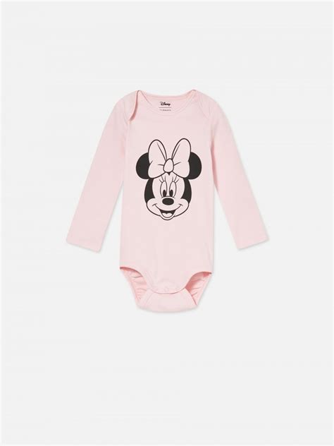 Body Minnie Mouse Culoare Roz Pastel Sinsay Yj X