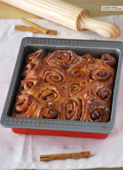 Rollitos de canela rápidos Receta de postre fácil y sencilla