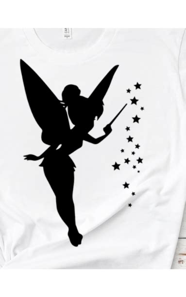 25 Tinkerbell Silhouette Svg Files For Magical Creations Awesome Alice