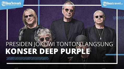 Presiden Jokowi Nonton Konser Deep Purple Di Solo Ada Penampilan