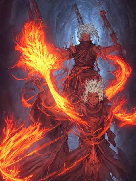 Fire Wizard Art