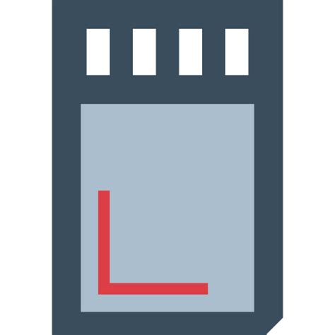 Sd card Smalllikeart Flat icon