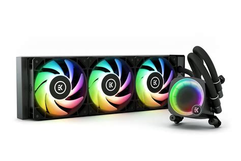 EK AIO Elite 280mm D RGB All In One CPU Liquid Cooler With EK Vardar