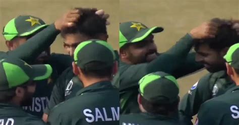 Pak Vs Ban Watch Babar Azam Goes Wild After Mushfiqur Rahim S