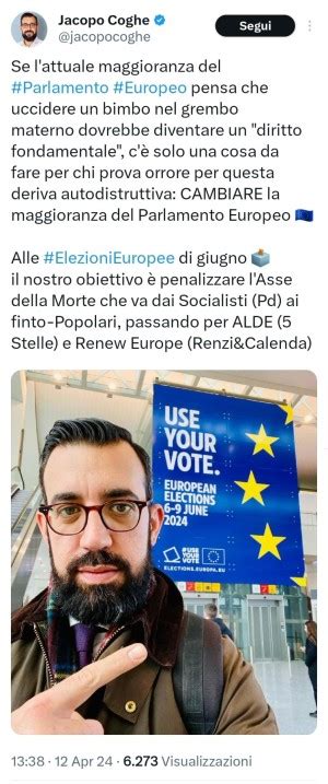 Coghe Sostiene Che Bisognerebbe Votare Salvini E Meloni Per Imporre Il