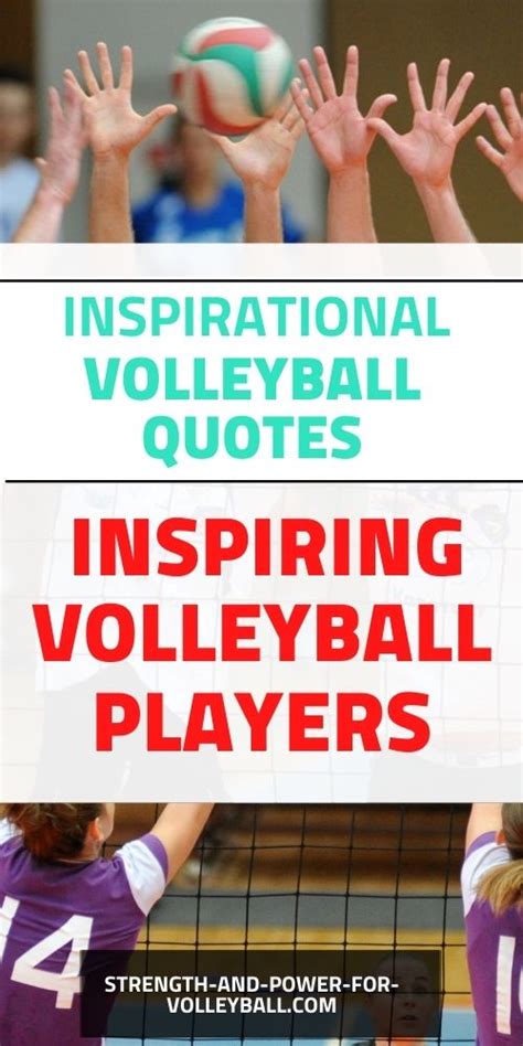 Inspirational Volleyball Quotes To Build Confidence