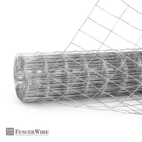 Fencer Wire 4 Ft X 50 Ft 14 Gauge Welded Wire Fence With Mesh 2 In X 4 In Wb14 4x50m24 The