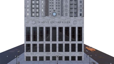 Wayne Tower - Batman Begins 3D model | CGTrader