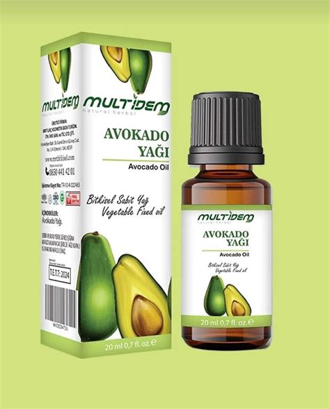 multidem Avokado Sabit Bitkisel Yağı 20ml Fiyatları ve Modelleri Pazarama