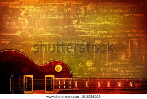 Abstract Brown Grunge Vintage Sound Background Stock Vector Royalty