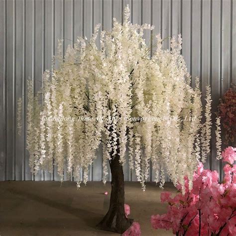 China Artificial White Wisteria Tree Suppliers Manufacturers Factory